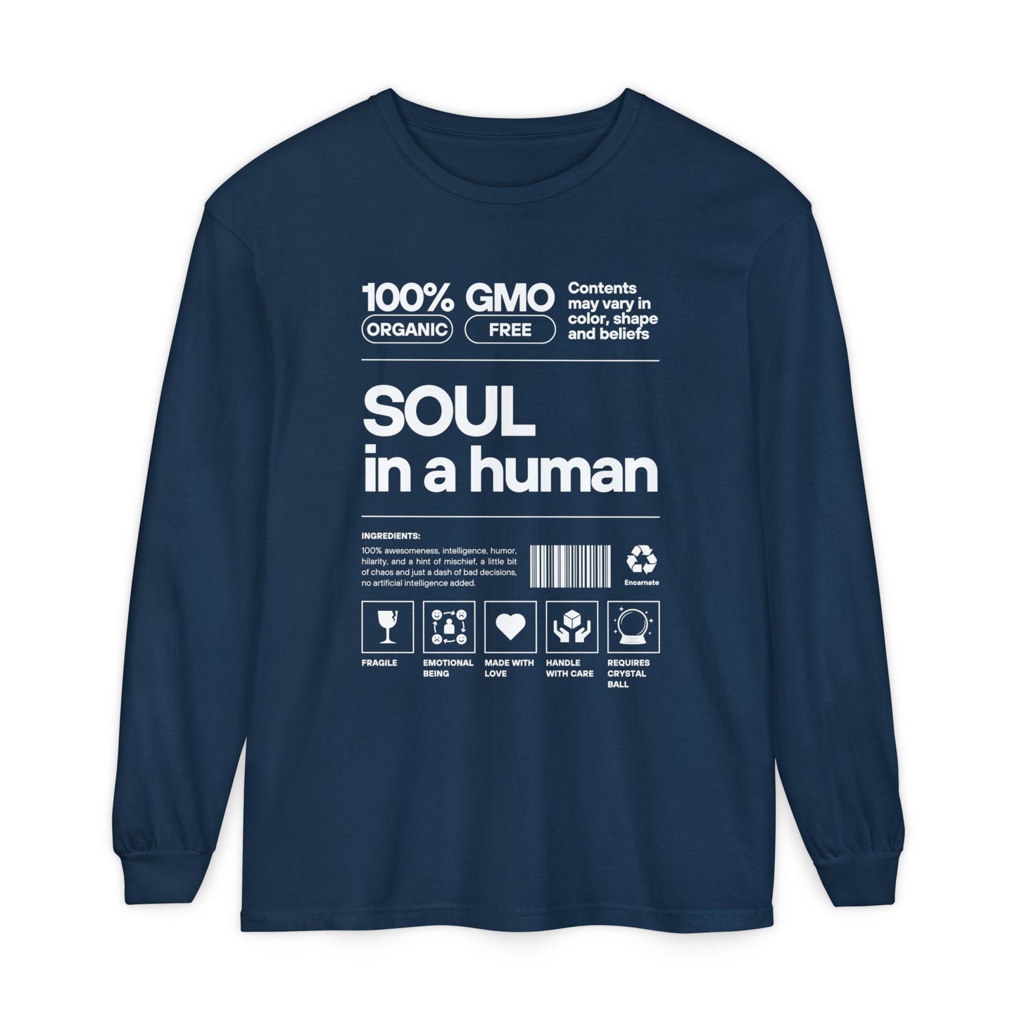 🌟Soul in a Human FUN Fact - Long Sleeve Tee