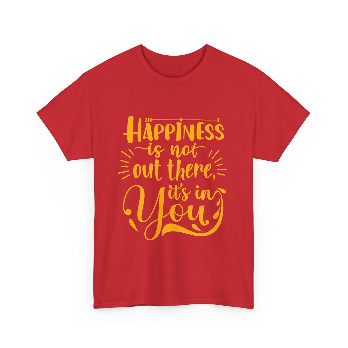 Happiness Within Heavy Cotton Tee - Wear Your Joy