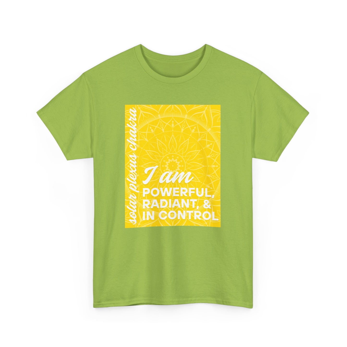 ☀️Radiant Power Heavy Cotton Tee - Own Your Inner Fire