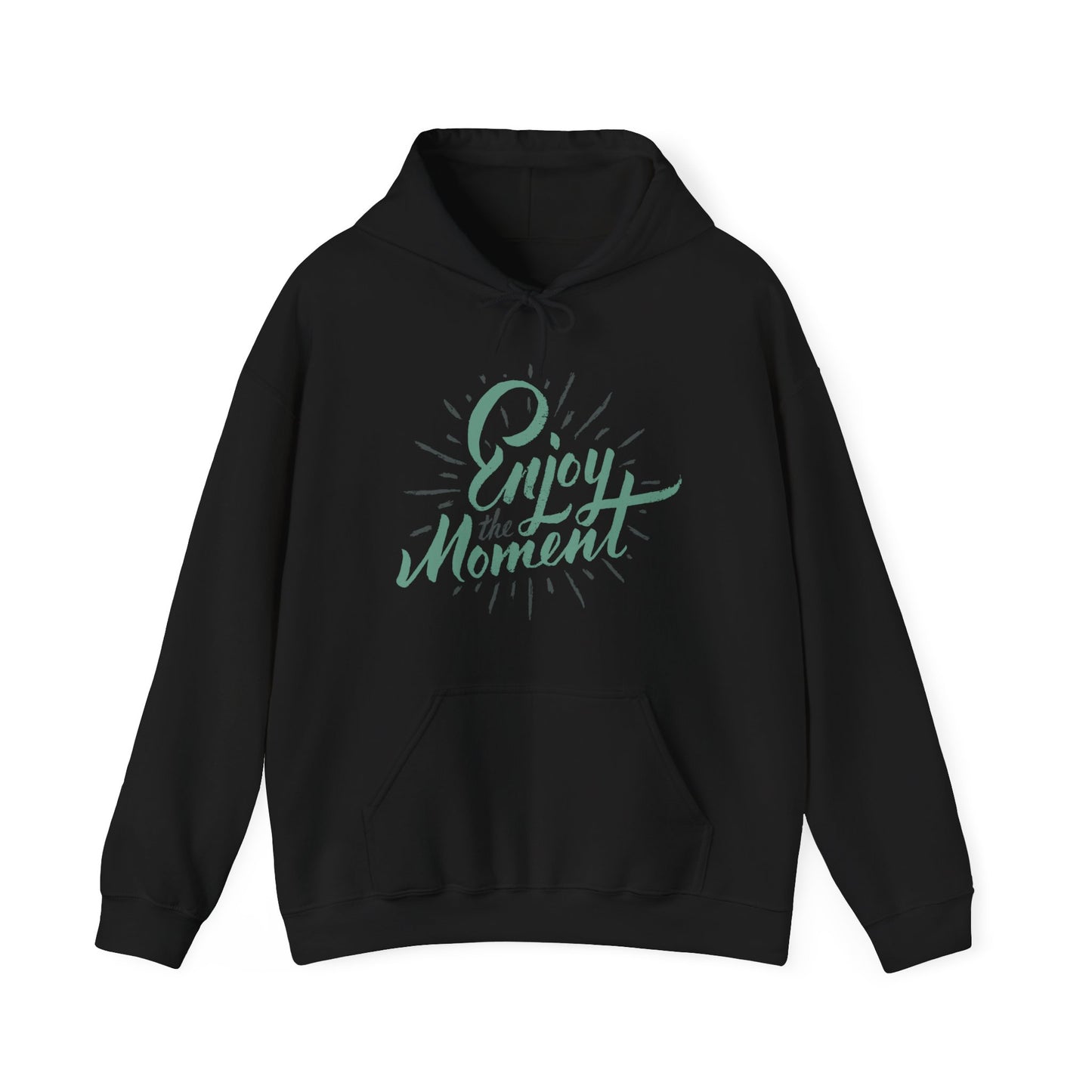 ✨Enjoy the Moment Hoodie – Mindful Living, Spiritual Comfort🌿🕊️✨