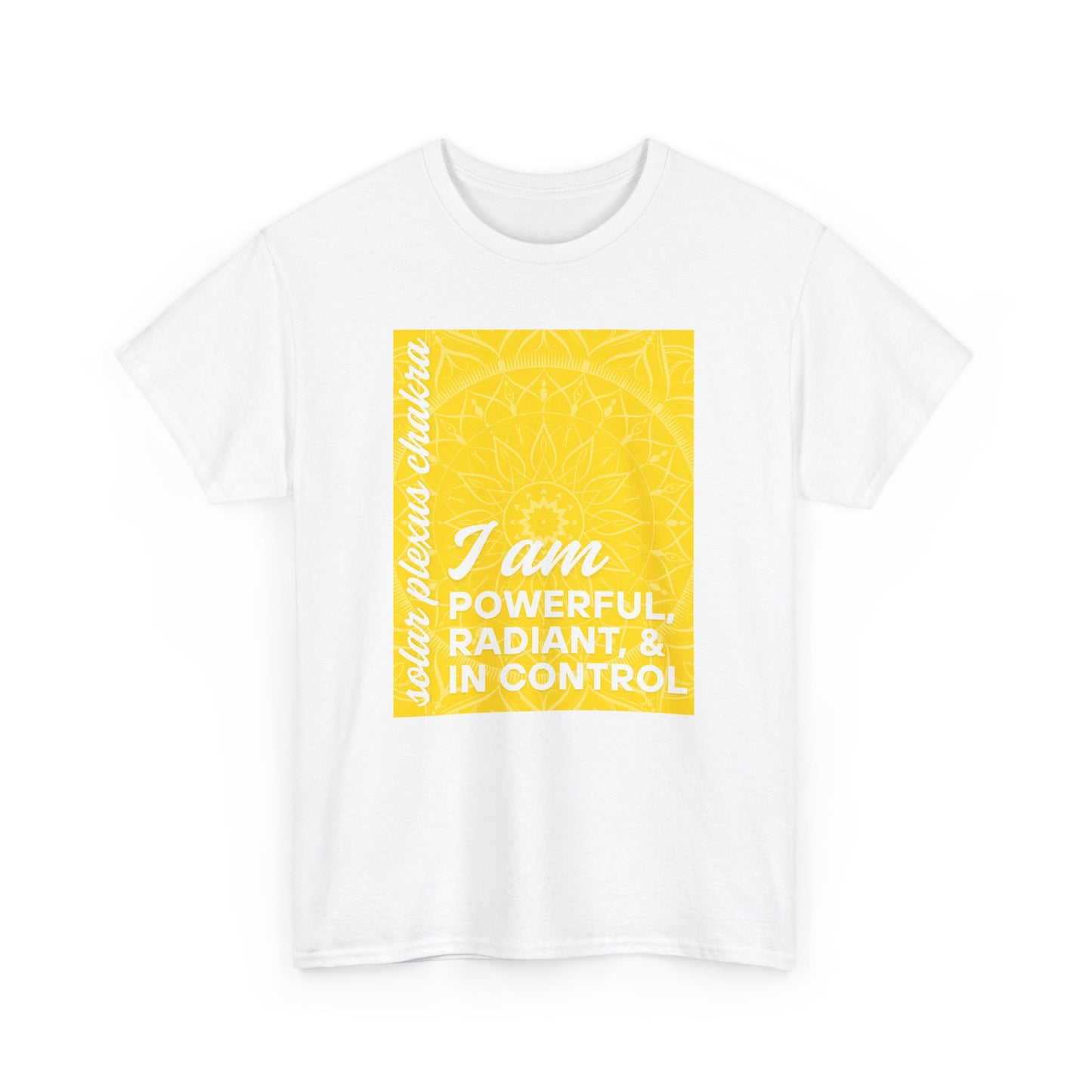 ☀️Radiant Power Heavy Cotton Tee - Own Your Inner Fire