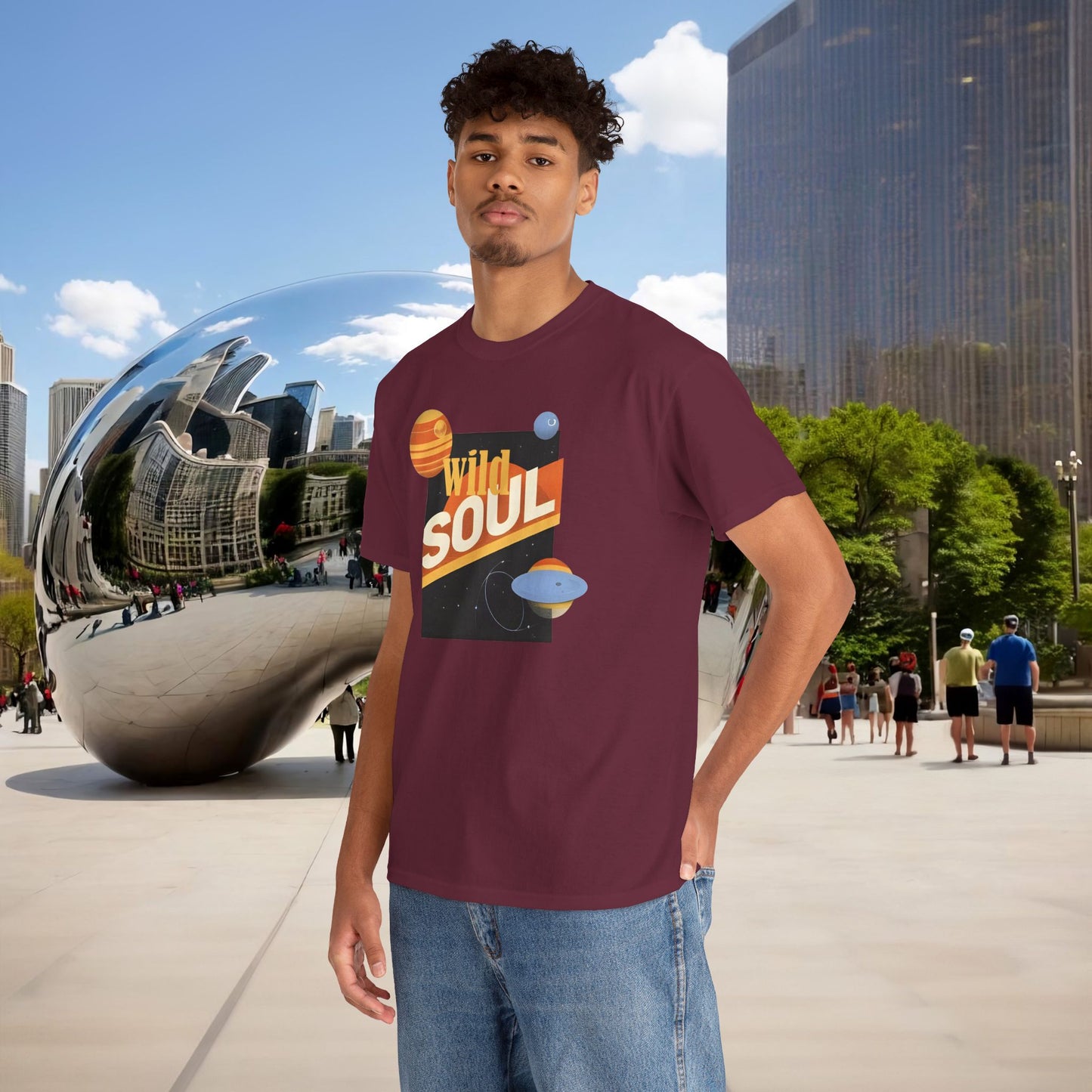 🌌 Menaste "WILD SOUL" — Cosmic Nomad Tee