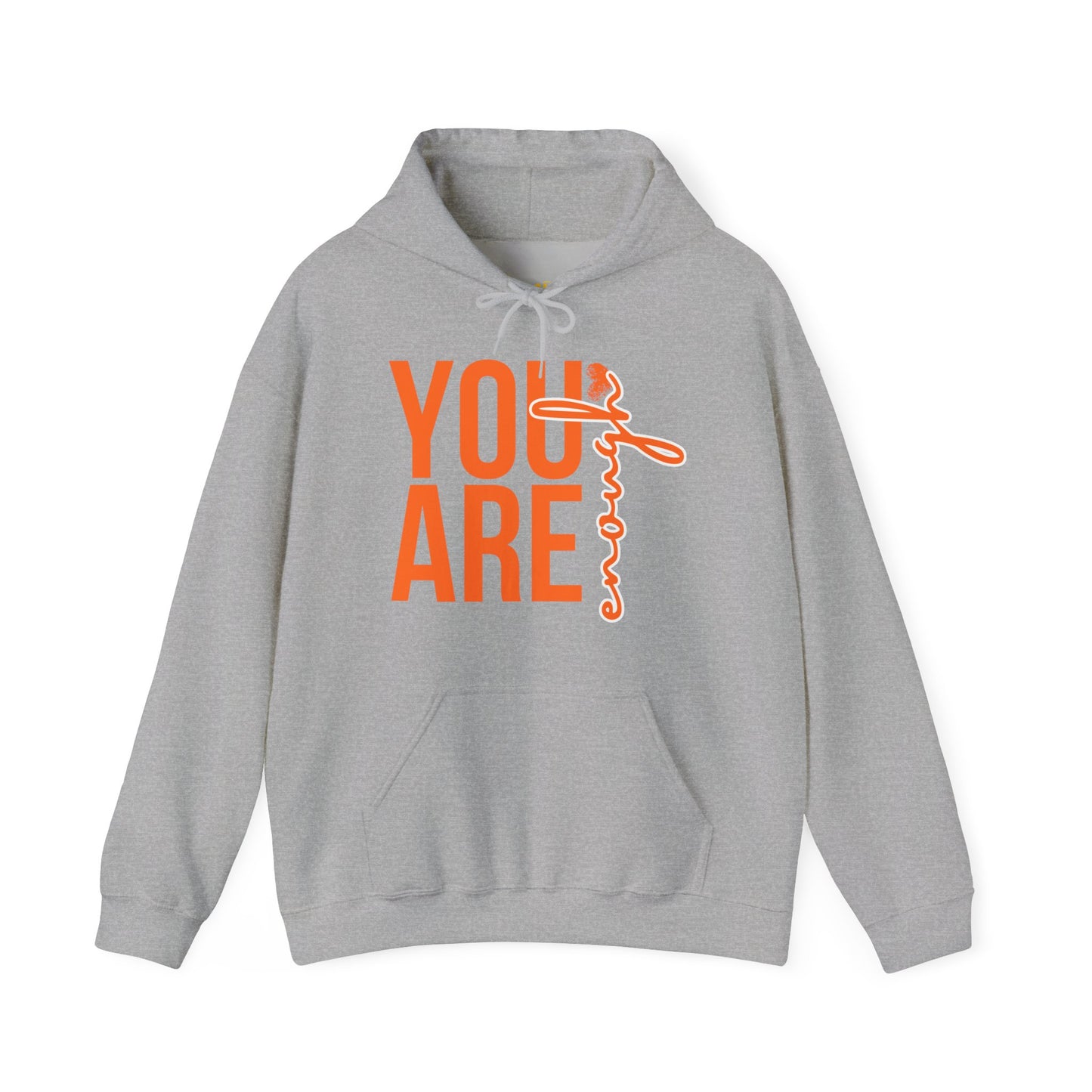 🌸You Are Enough Hoodie – A Soulful Reminder of Worthiness & Inner Light✨