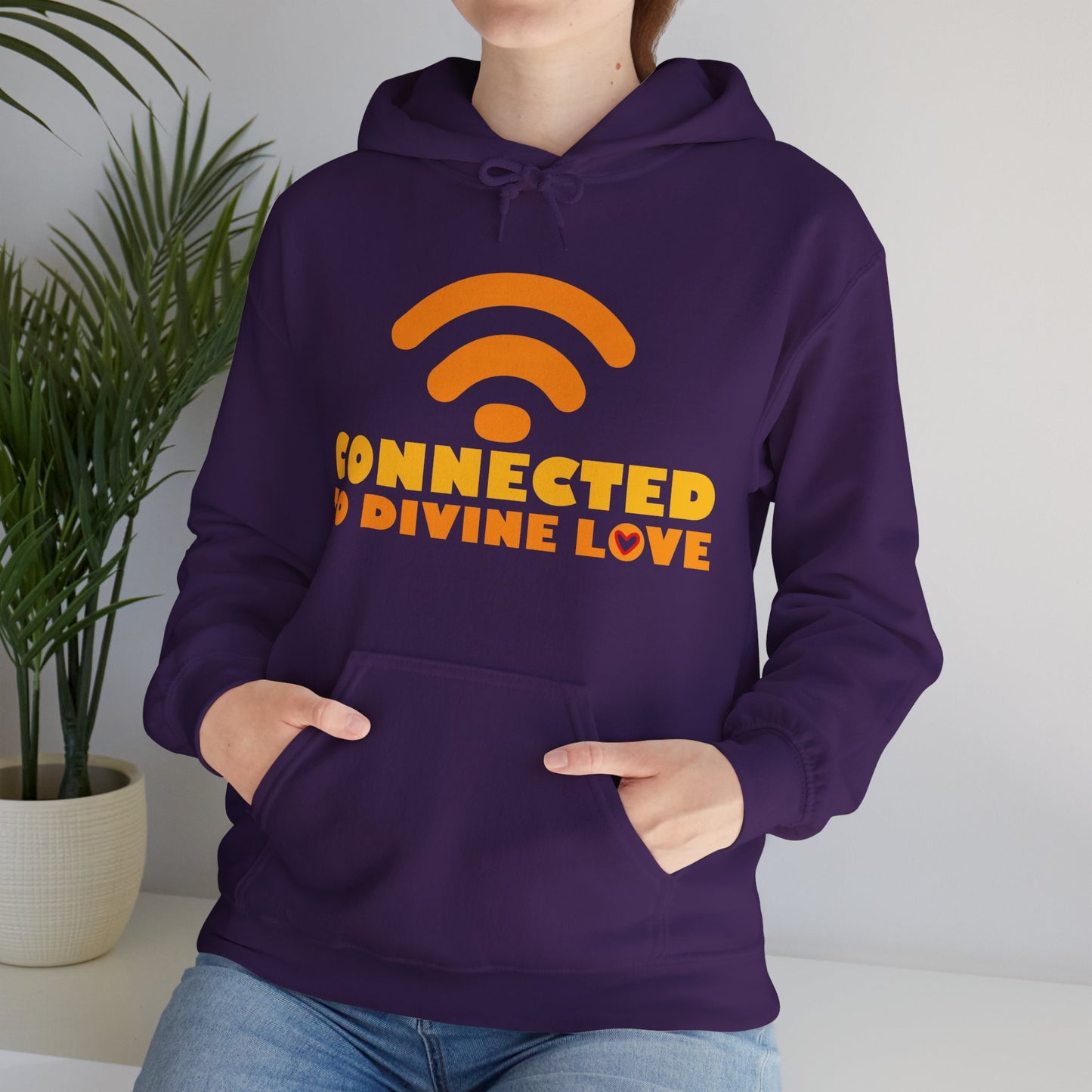 🌐💖Connected to Divine Love Hoodie🌐💖