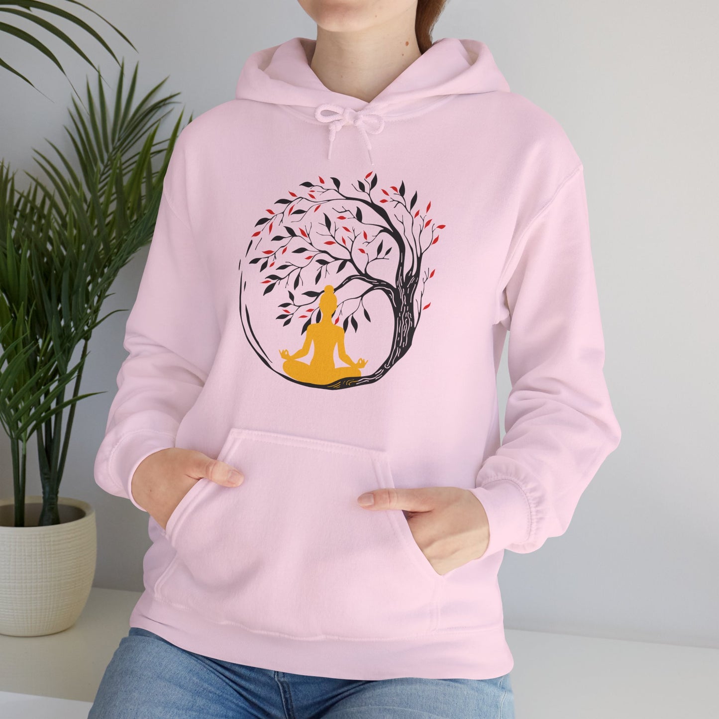🌳Sacred Roots Hoodie – Grounding, Growth & Inner Stillness🌙✨🕊️