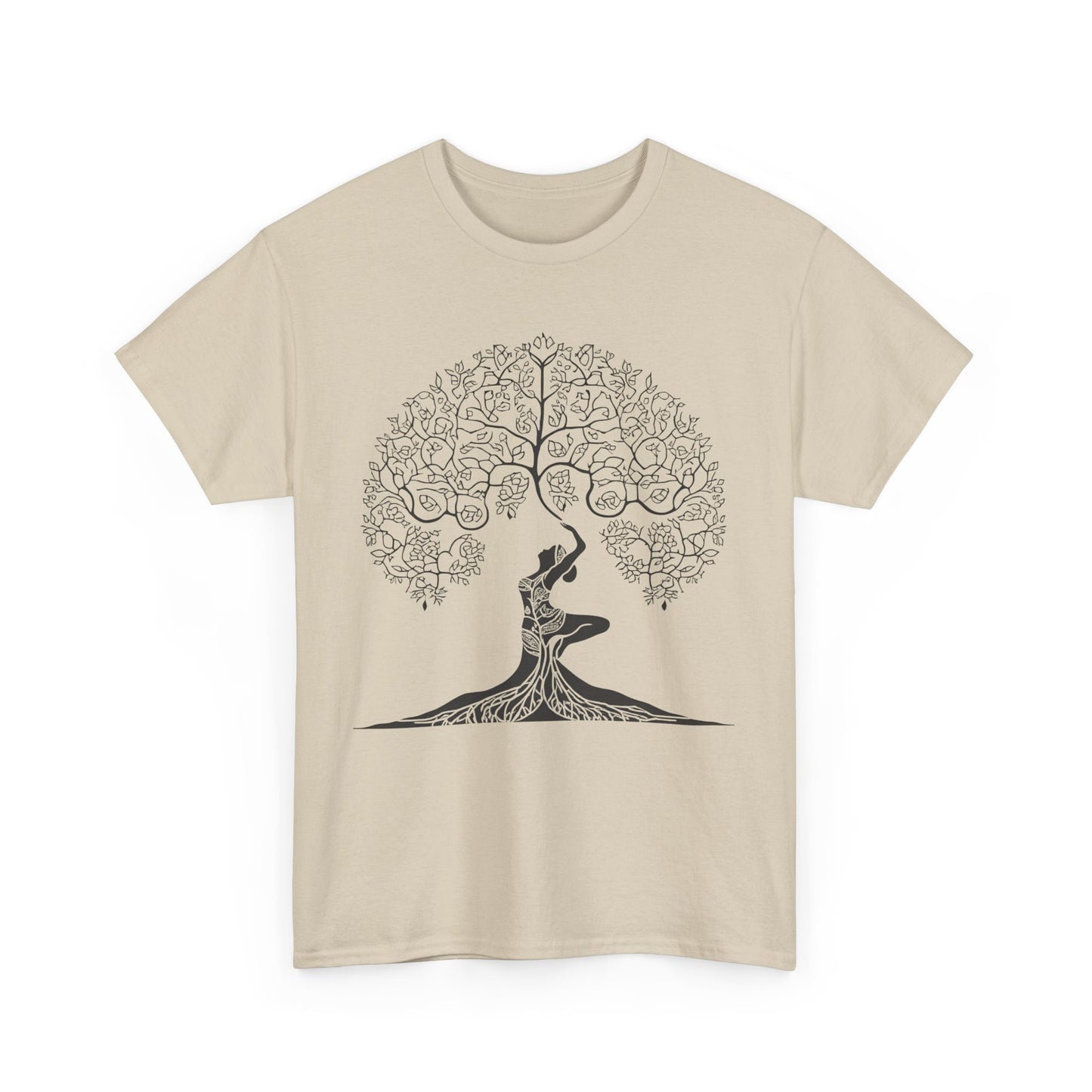 🌳Tree of Her: Divine Roots Heavy Cotton Tee
