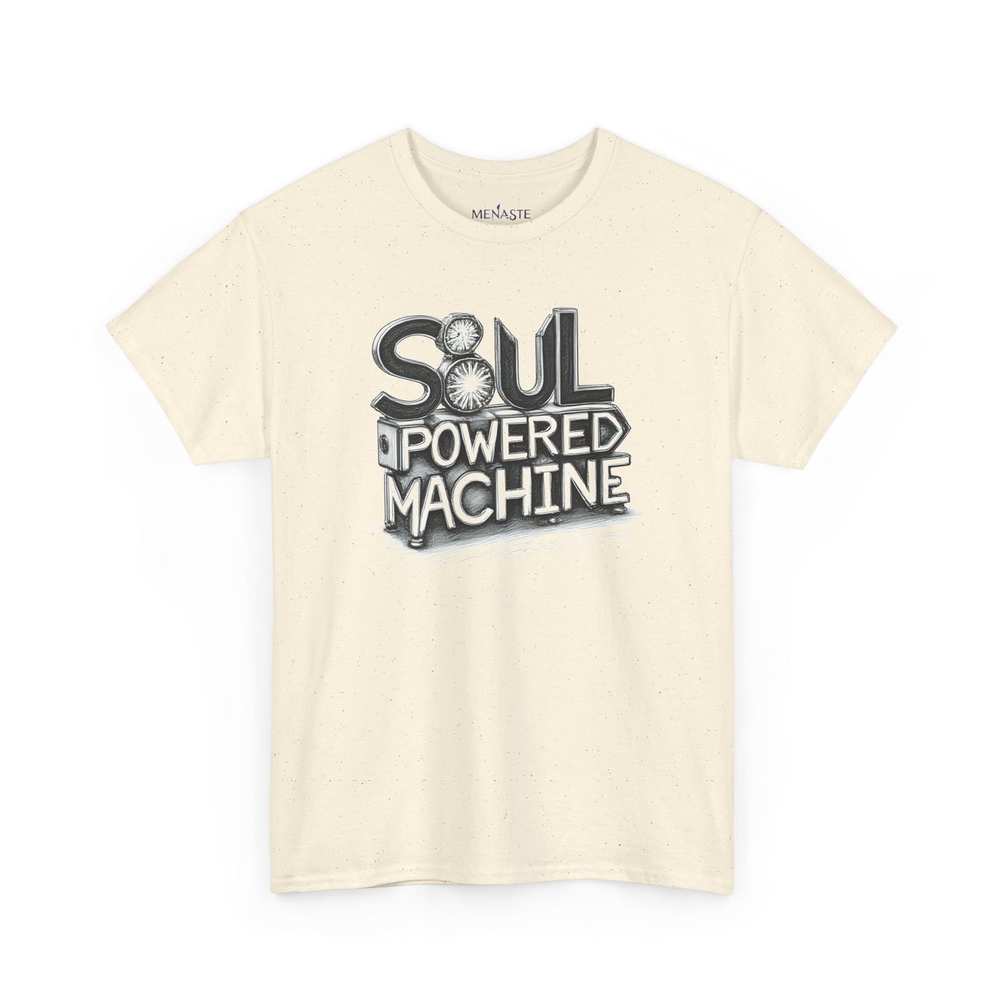 ⚙️ Menaste “Soul Powered Machine” Tee