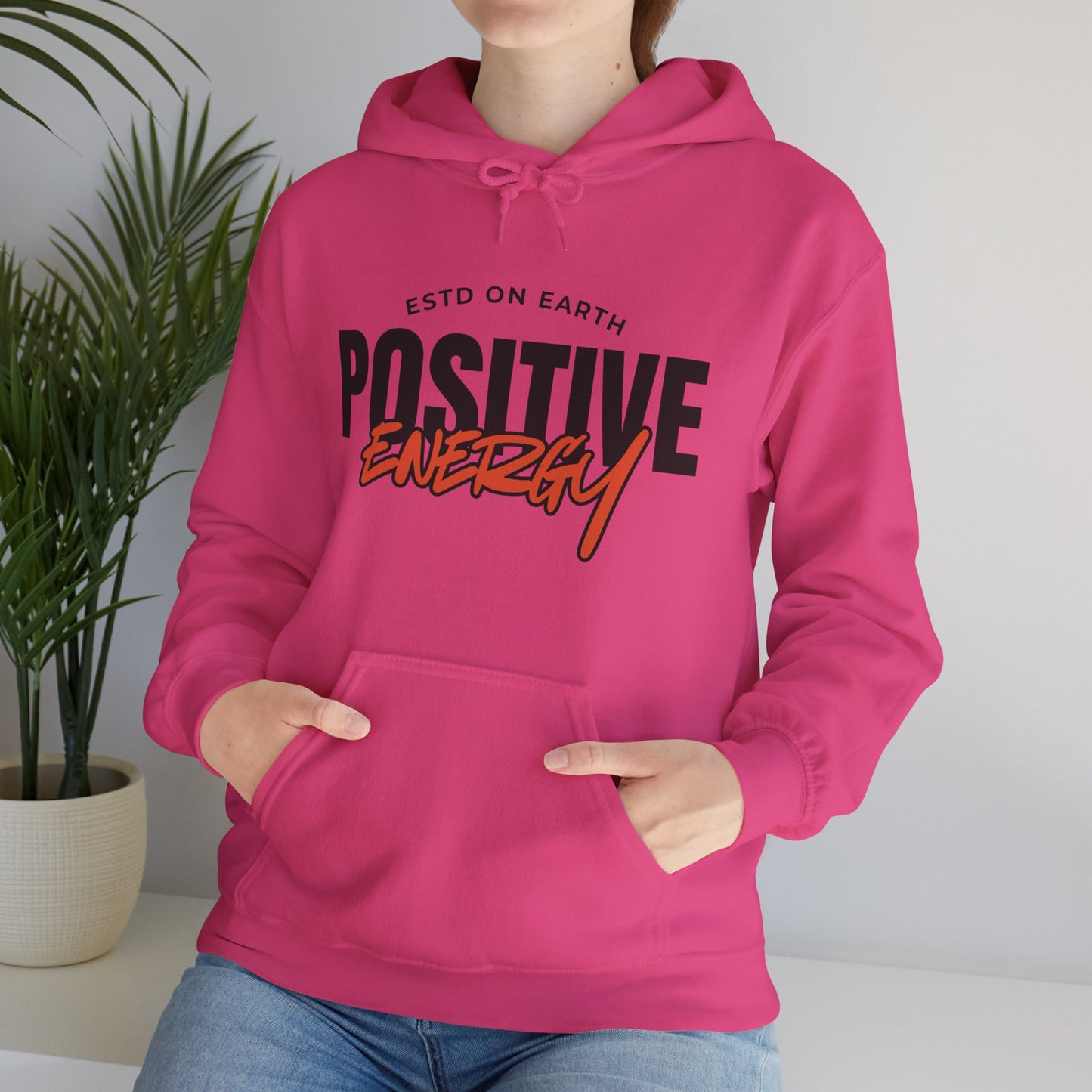 🌞Positive Energy Hoodie — Radiate Light, Ground in Presence✨🌿