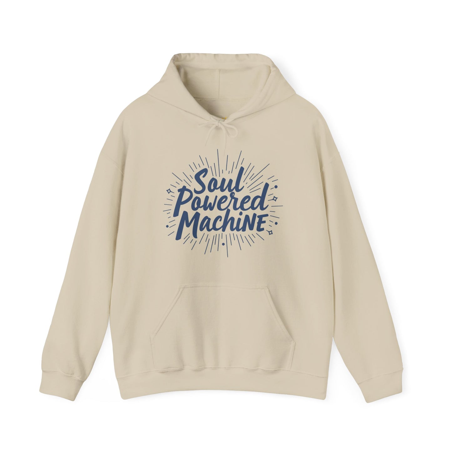 ⚡SOUL POWERED MACHINE Hoodie — Spirit in Motion, Power in Presence🔥💪
