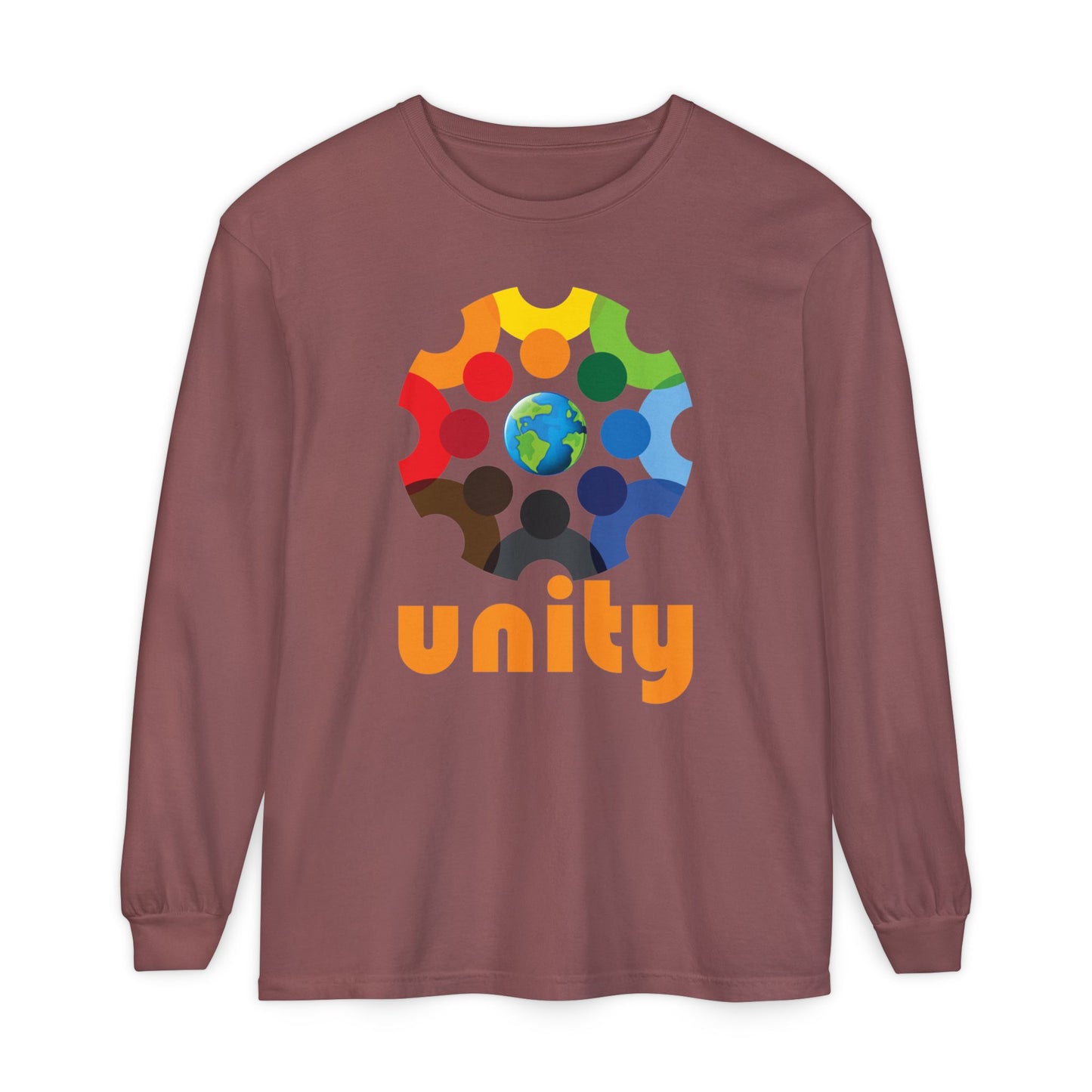 🌍UNITY - Global Heartbeat Long Sleeve Tee