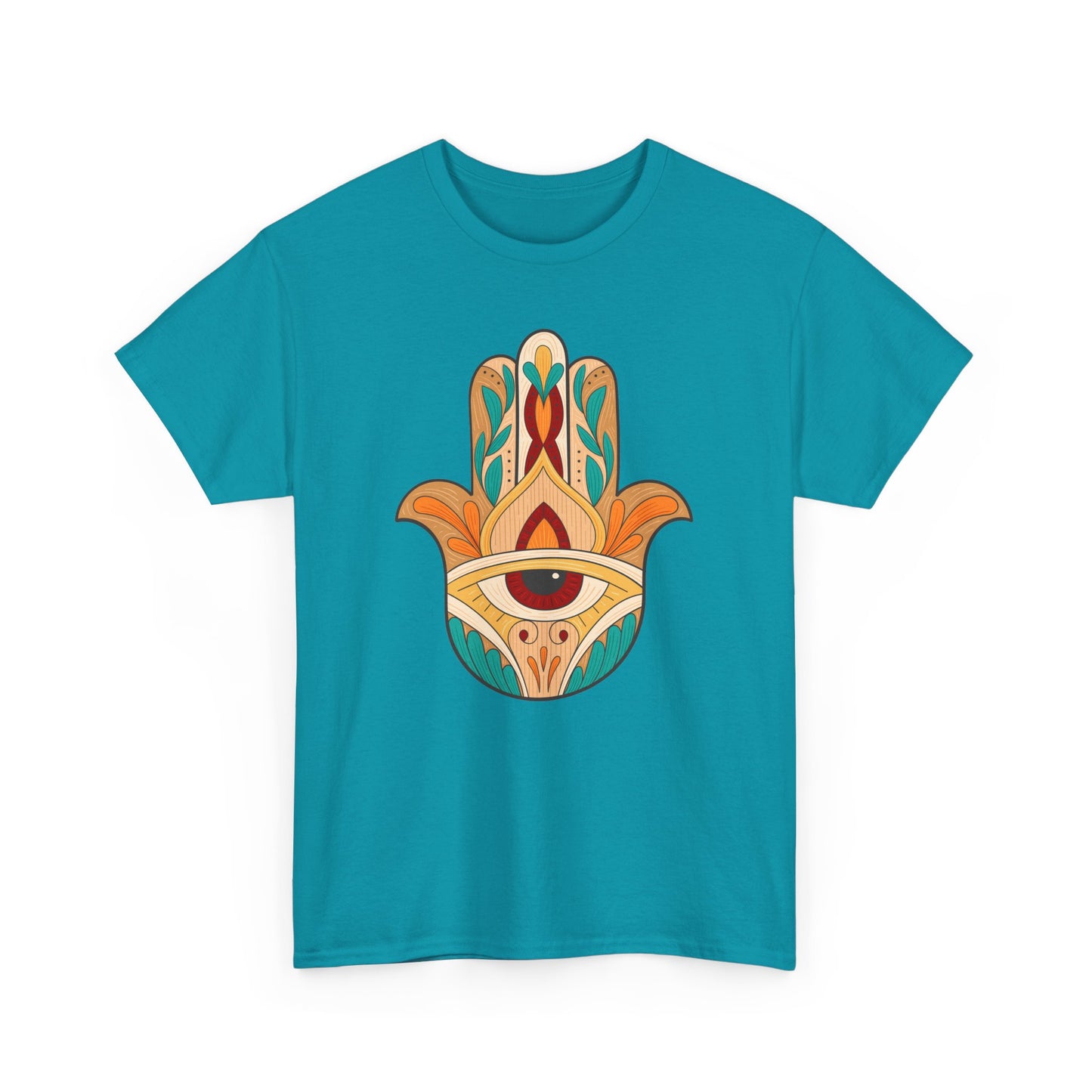 Sacred Shield Heavy Cotton Tee - Protection in Every Step