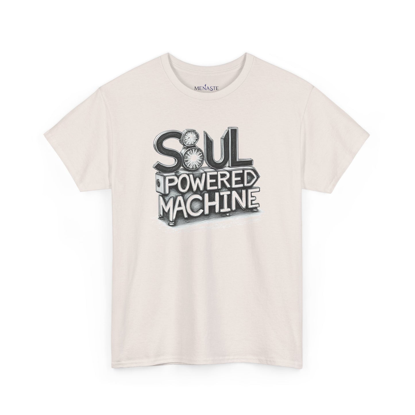 ⚙️ Menaste “Soul Powered Machine” Tee