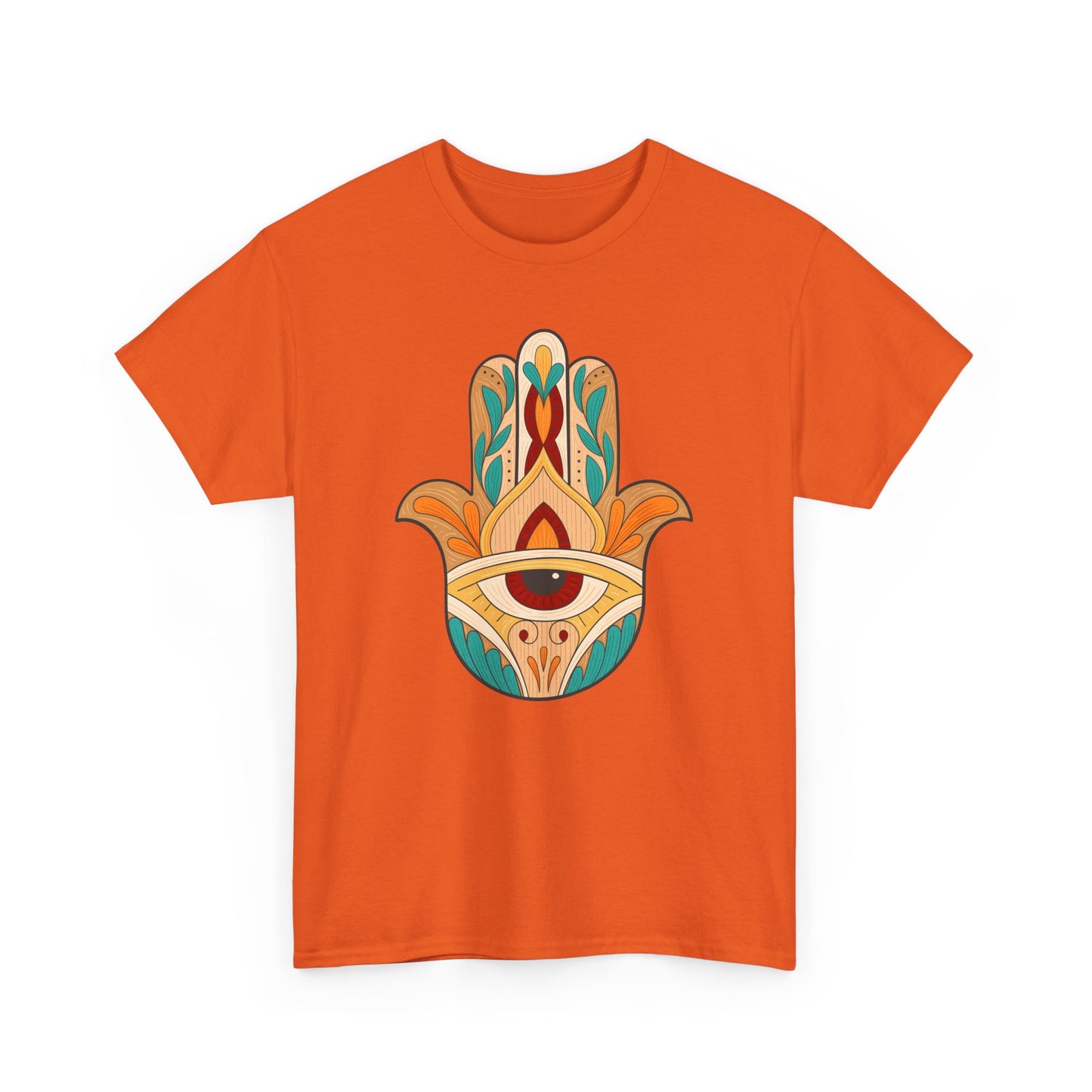Sacred Shield Heavy Cotton Tee - Protection in Every Step