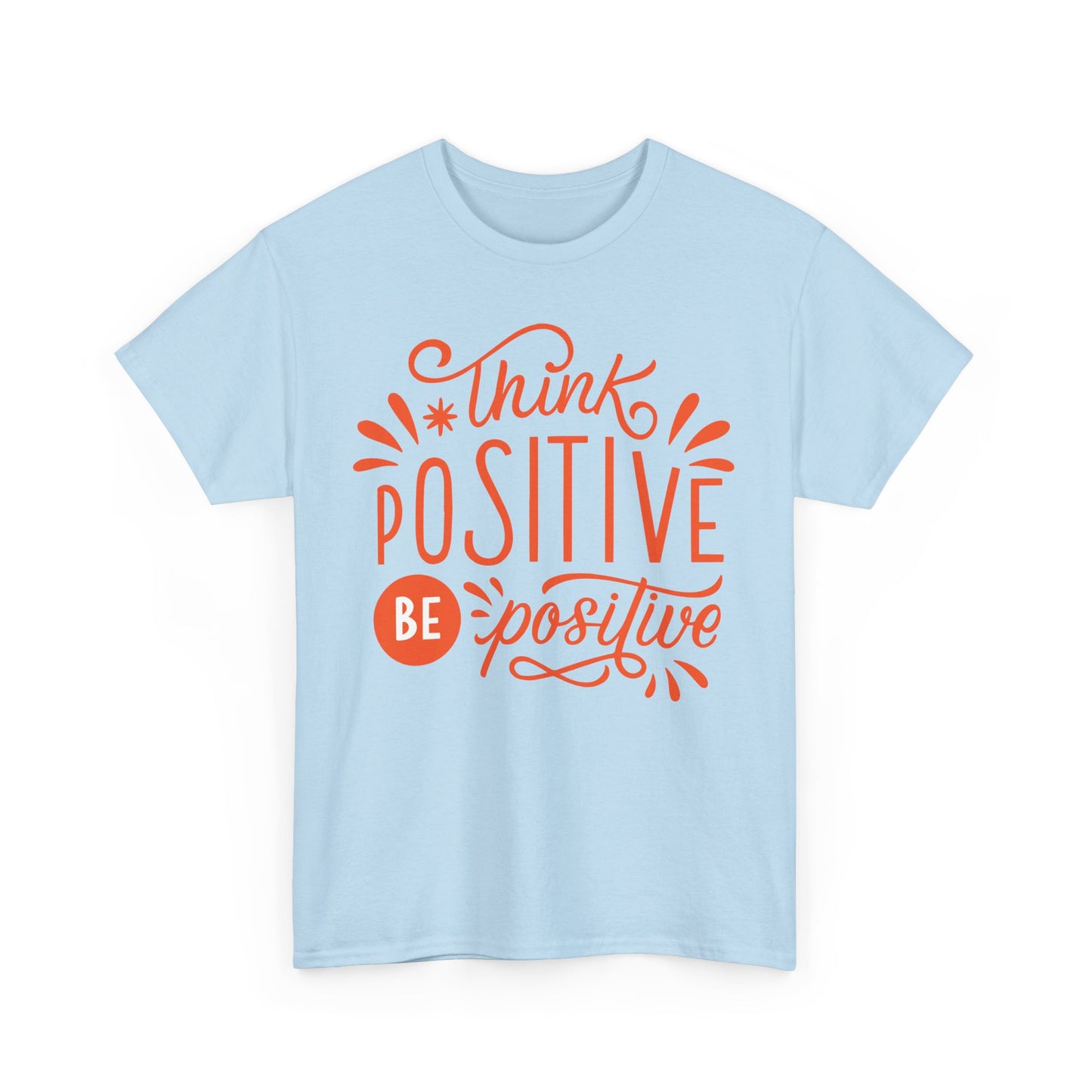 Radiant Mindset Heavy Cotton Tee - Where Thoughts Bloom Into Light