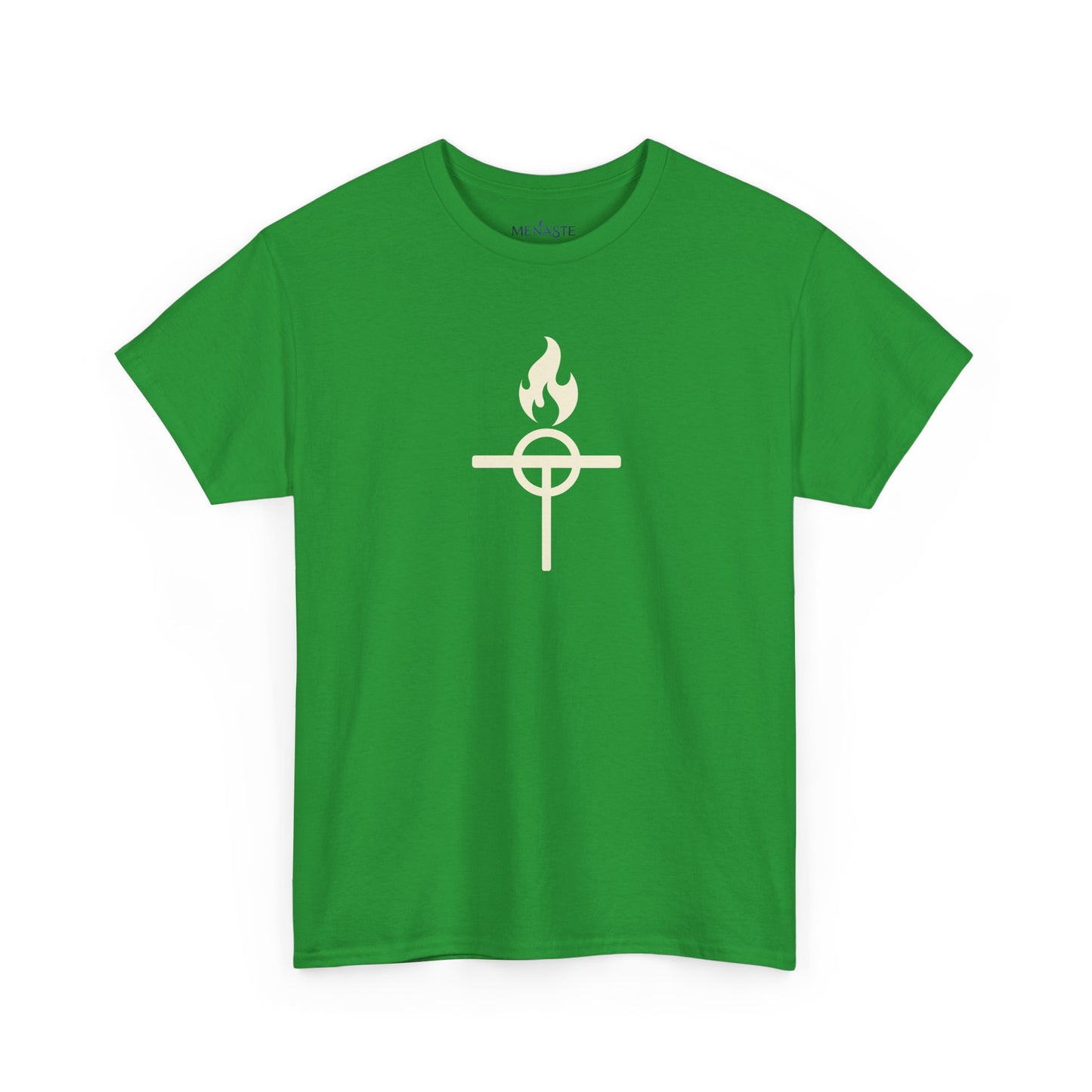 ⚔️ The Warrior Monk Sigil — Menaste Monastic T-Shirt