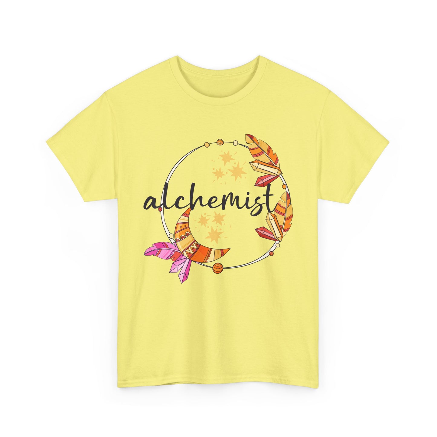 "Alchemist of the Soul" - Boho Style Heavy Cotton Tee