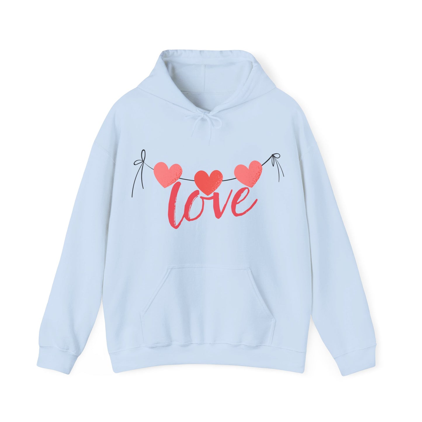 Three hearts, one message - Cozy Hoodie💗💗💗✨