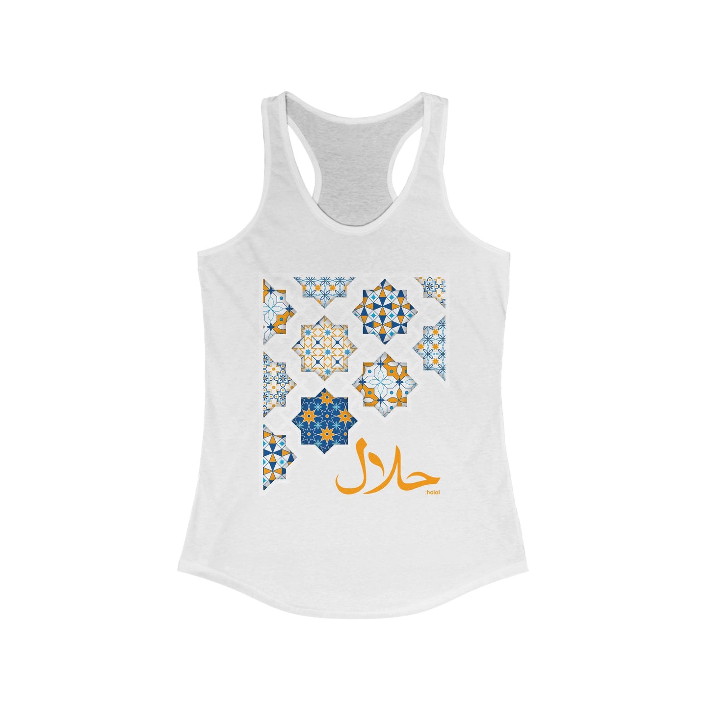 Pure Intentions: “Halal” - Sacred Living Racerback Tank