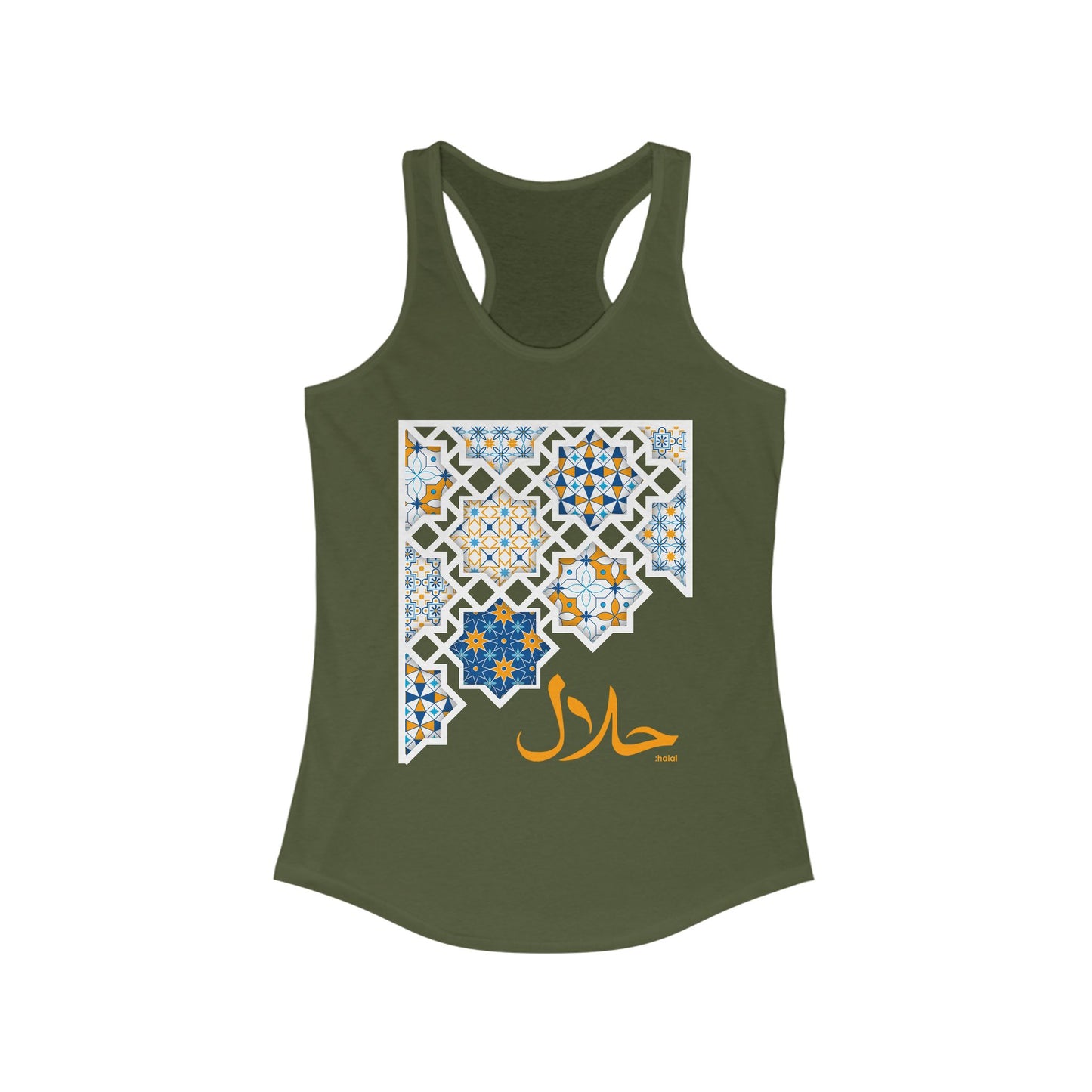 Pure Intentions: “Halal” - Sacred Living Racerback Tank