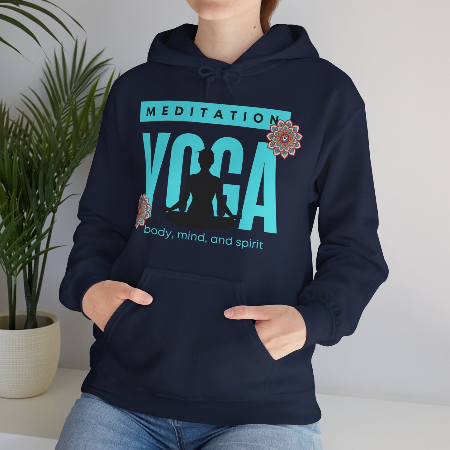 🧘‍♀️✨Mind • Body • Spirit Hoodie — Wear Your Practice, Live Your Peace🌿