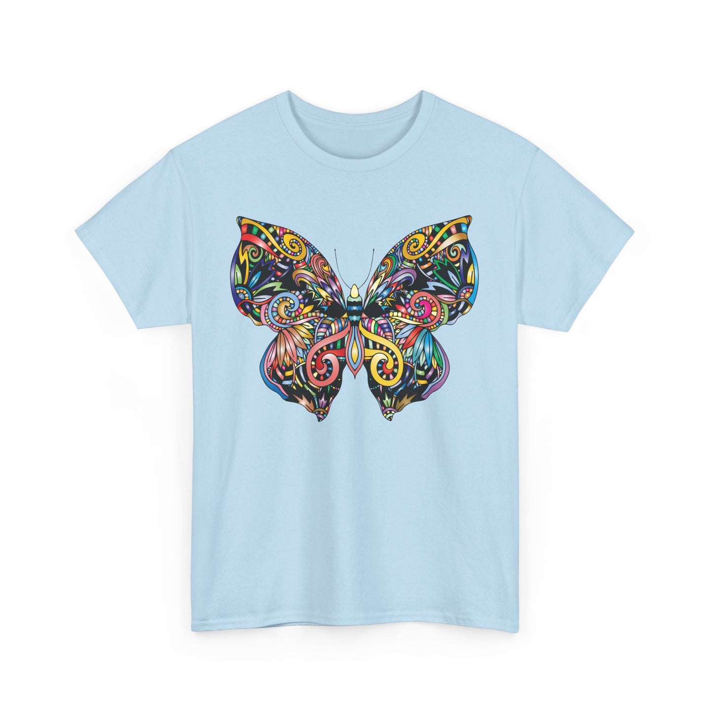 🦋Rebirth in Color Heavy Cotton Tee - Emerge, Evolve, Expand