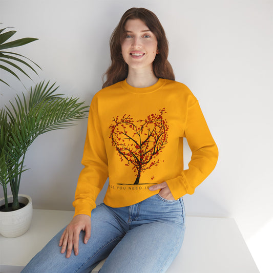 🌳❤️All You Need is Love Crewneck Sweatshirt