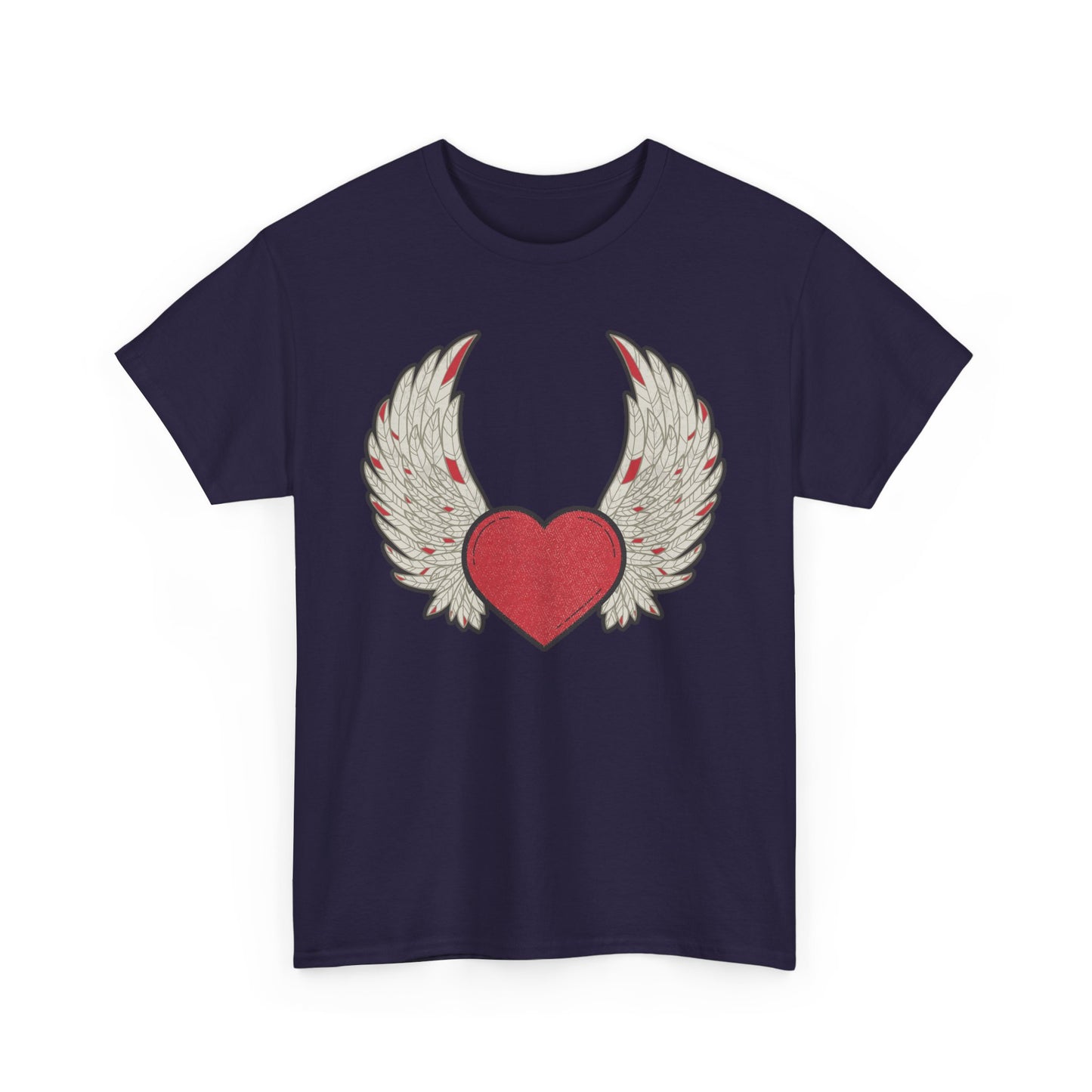 💖"Wings of the Heart" Heavy Cotton Tee - Let Love Soar