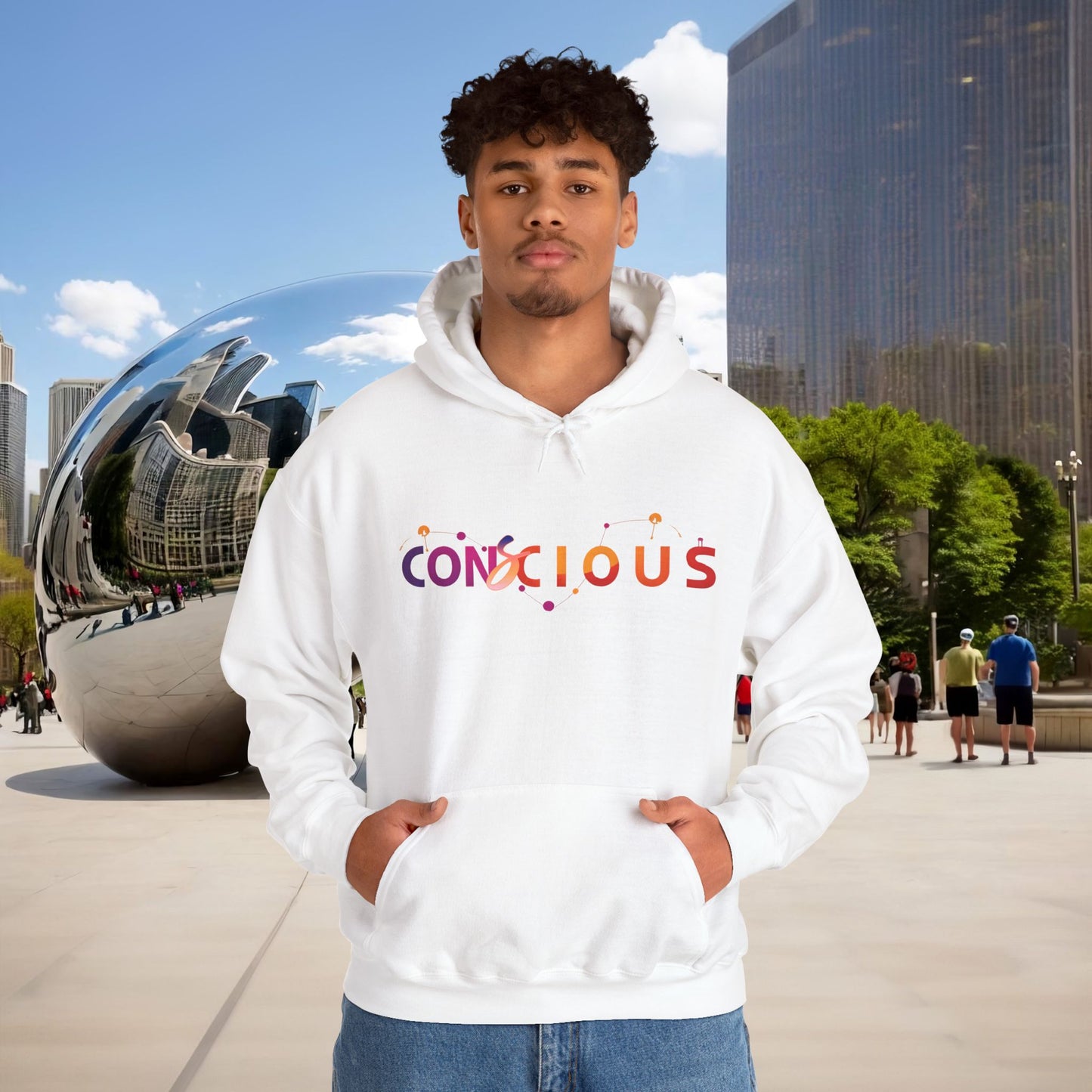 🌙✨ Menaste "CONSCIOUS" — The Presence Hoodie
