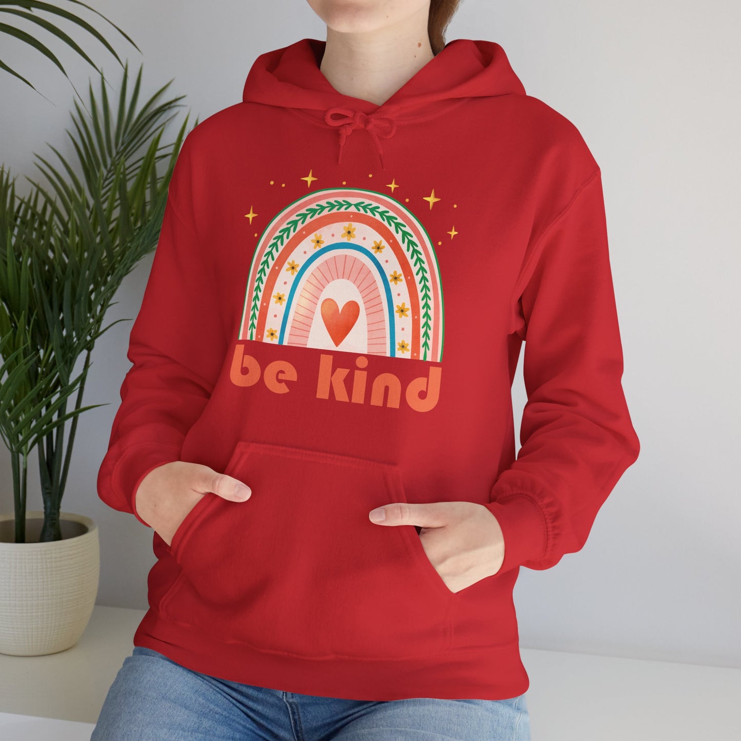🌈💫Be Kind Cosmic Rainbow Hoodie 🌈✨