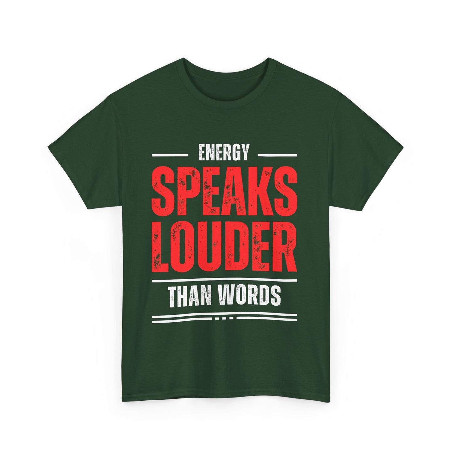⚡Vibe Frequency Heavy Cotton Tee - Where Energy Speaks Truth