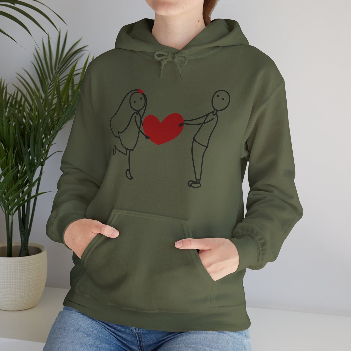 💗🕊️Love Heals Hoodie - Wear the Warmth of the Heart