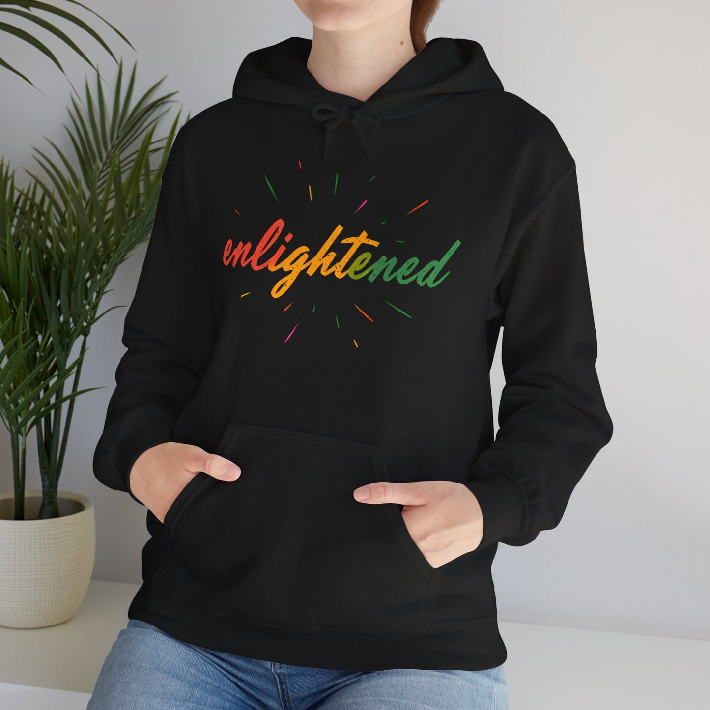 🌈ENLIGHTENED Hoodie — Street Soul Meets Higher Vibes✨🔥
