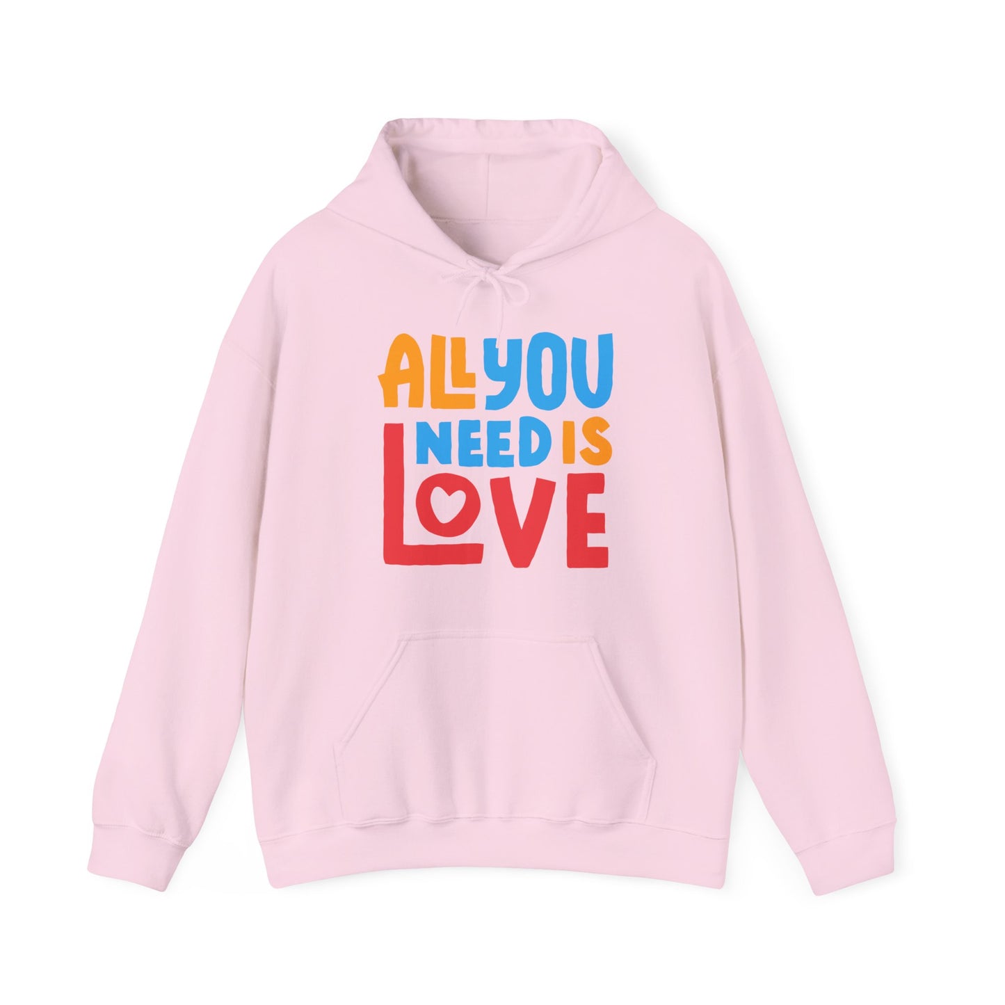🌈All You Need Is Love Hoodie – Cozy Colorful Reminder of What Matters Most❤️🌈✨