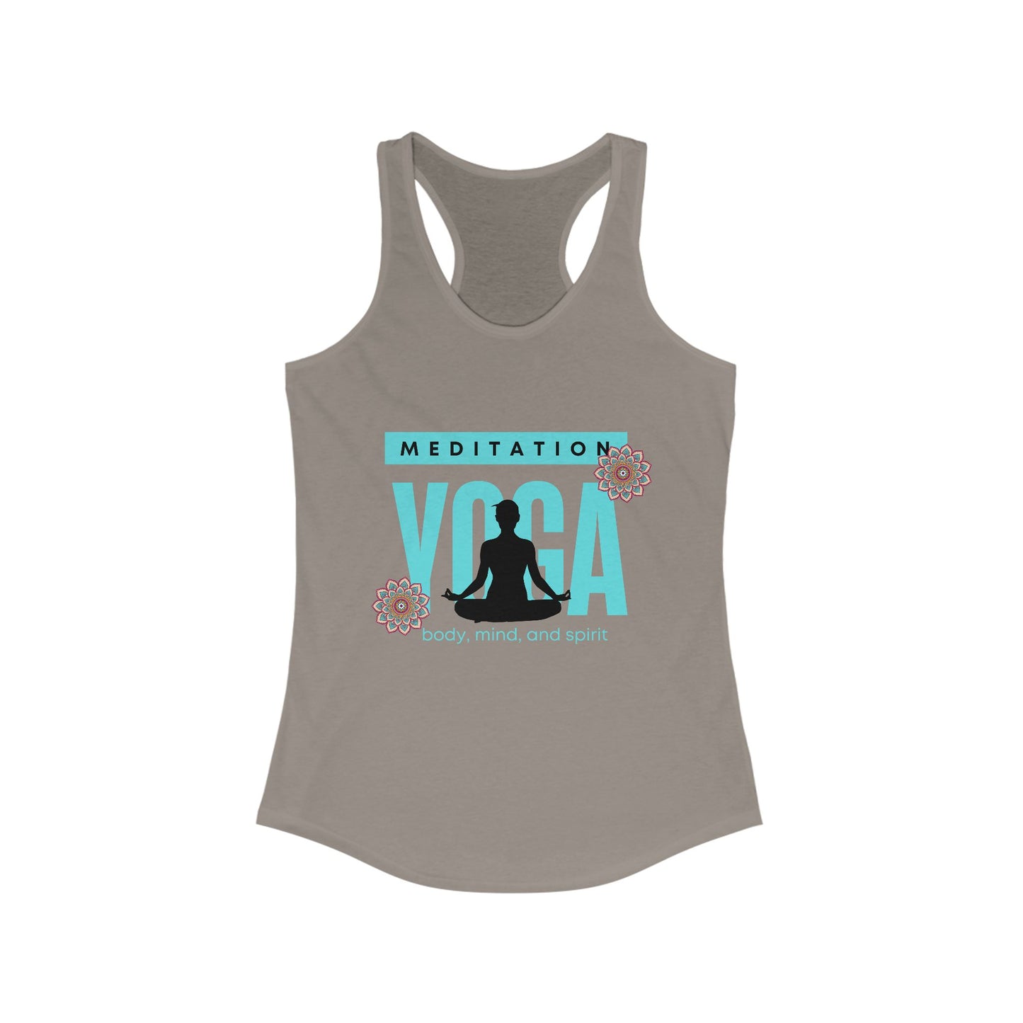 Mind-Body-Spirit Harmony Tank - Women’s Racerback for Yoga & Wellness