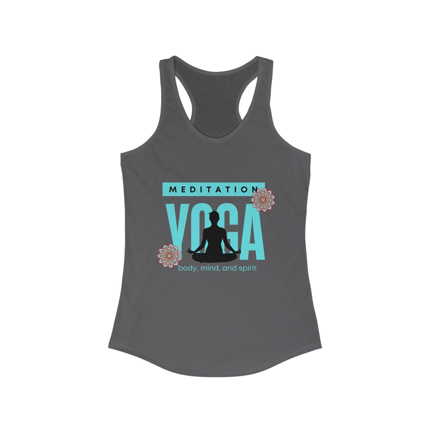 Mind-Body-Spirit Harmony Tank - Women’s Racerback for Yoga & Wellness