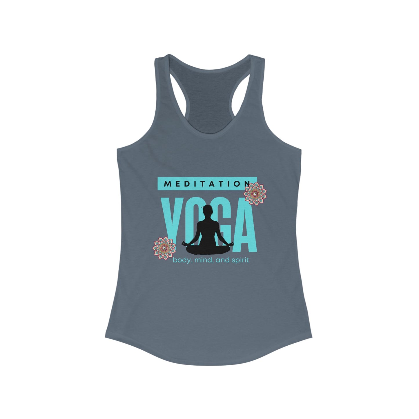 Mind-Body-Spirit Harmony Tank - Women’s Racerback for Yoga & Wellness