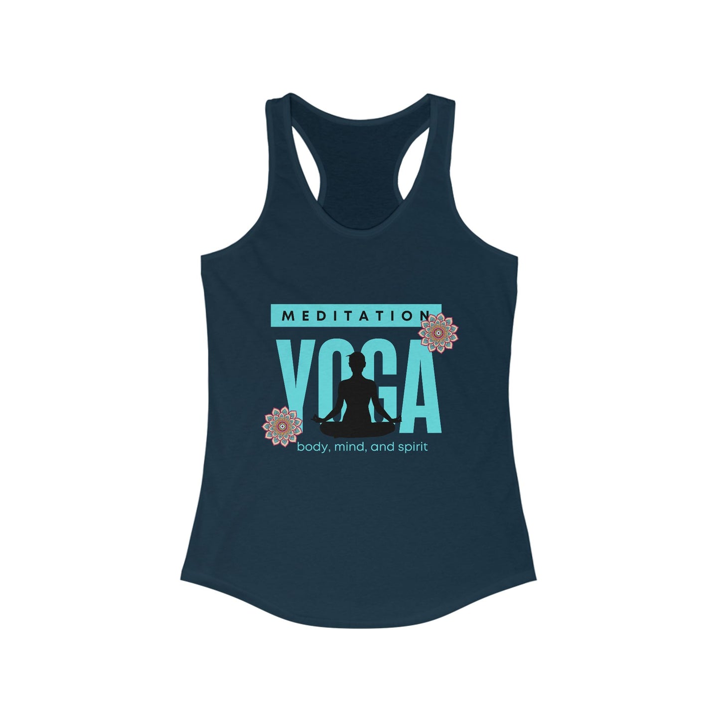 Mind-Body-Spirit Harmony Tank - Women’s Racerback for Yoga & Wellness
