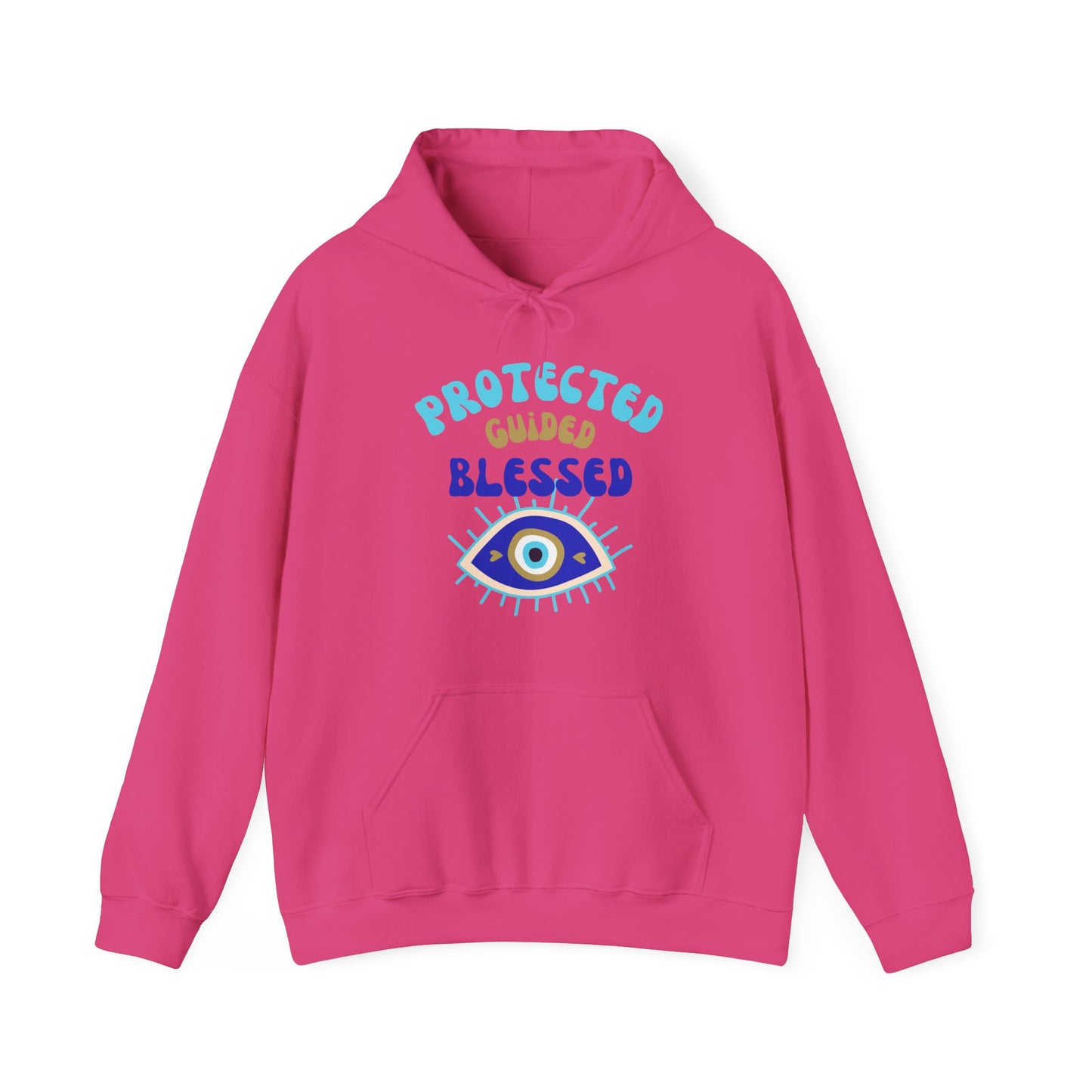 💙✨ Protected, Guided, Blessed Hoodie - Wear Your Shield of Light