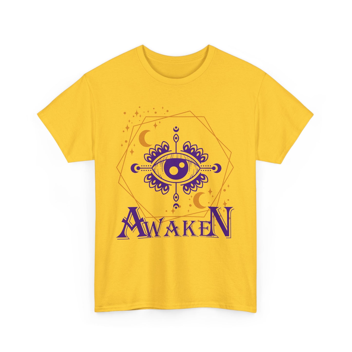 "Awaken" - "Third Eye" - Spiritual Heavy Cotton Tee