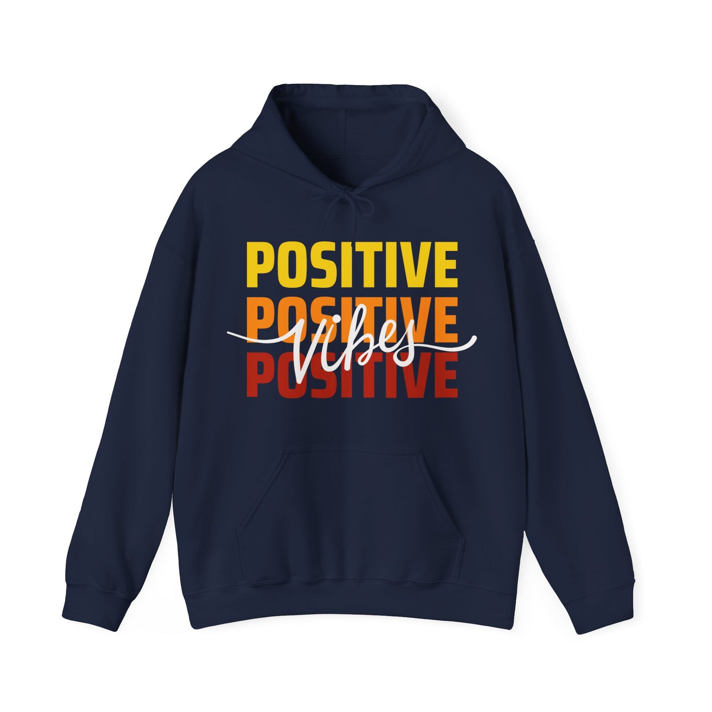 ✨ Positive Vibes - Powerful Motto Hooded Sweatshirt