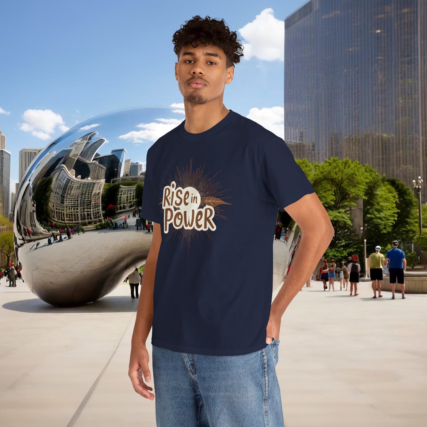 🔥 RISE IN POWER — Menaste Signature T-Shirt