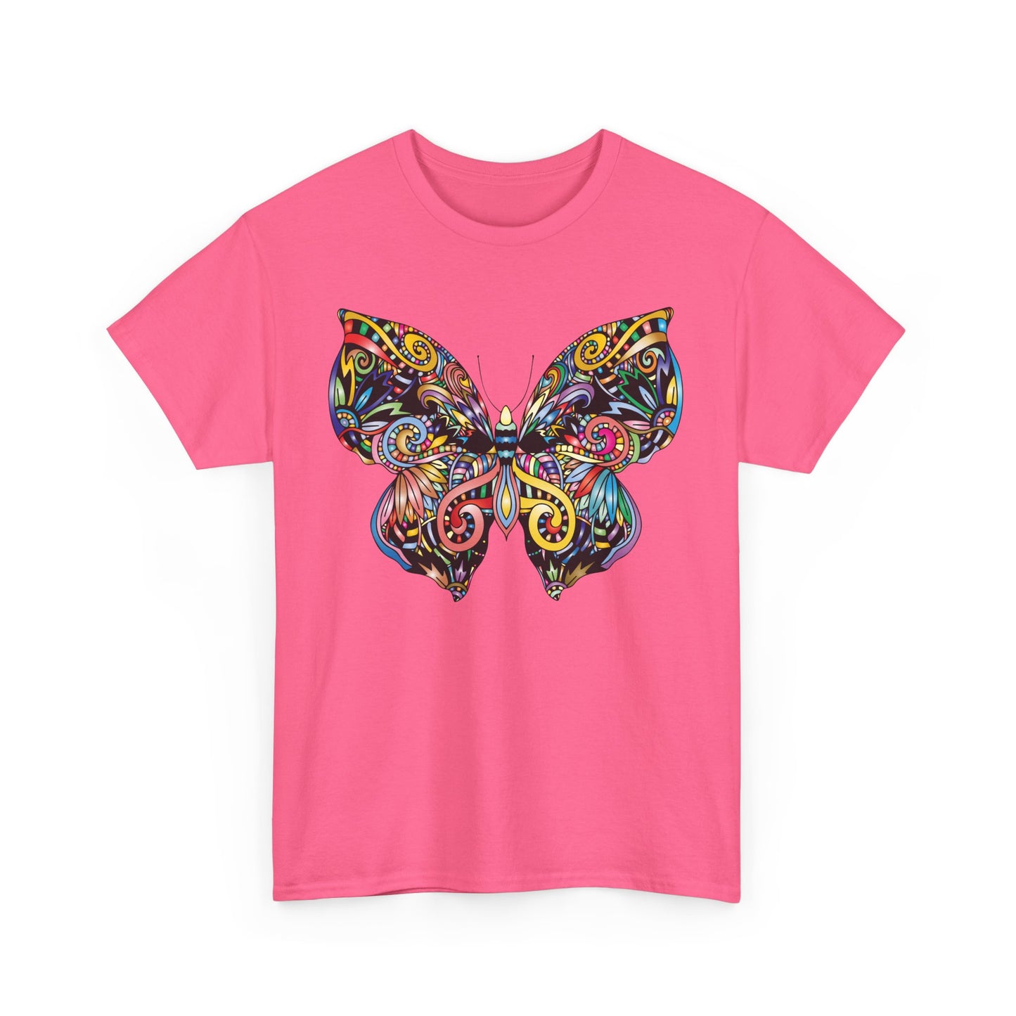 🦋Rebirth in Color Heavy Cotton Tee - Emerge, Evolve, Expand