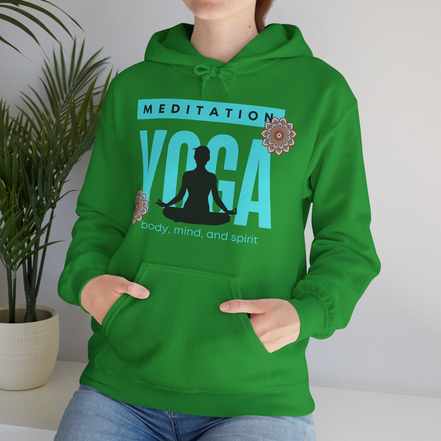 🧘‍♀️✨Mind • Body • Spirit Hoodie — Wear Your Practice, Live Your Peace🌿