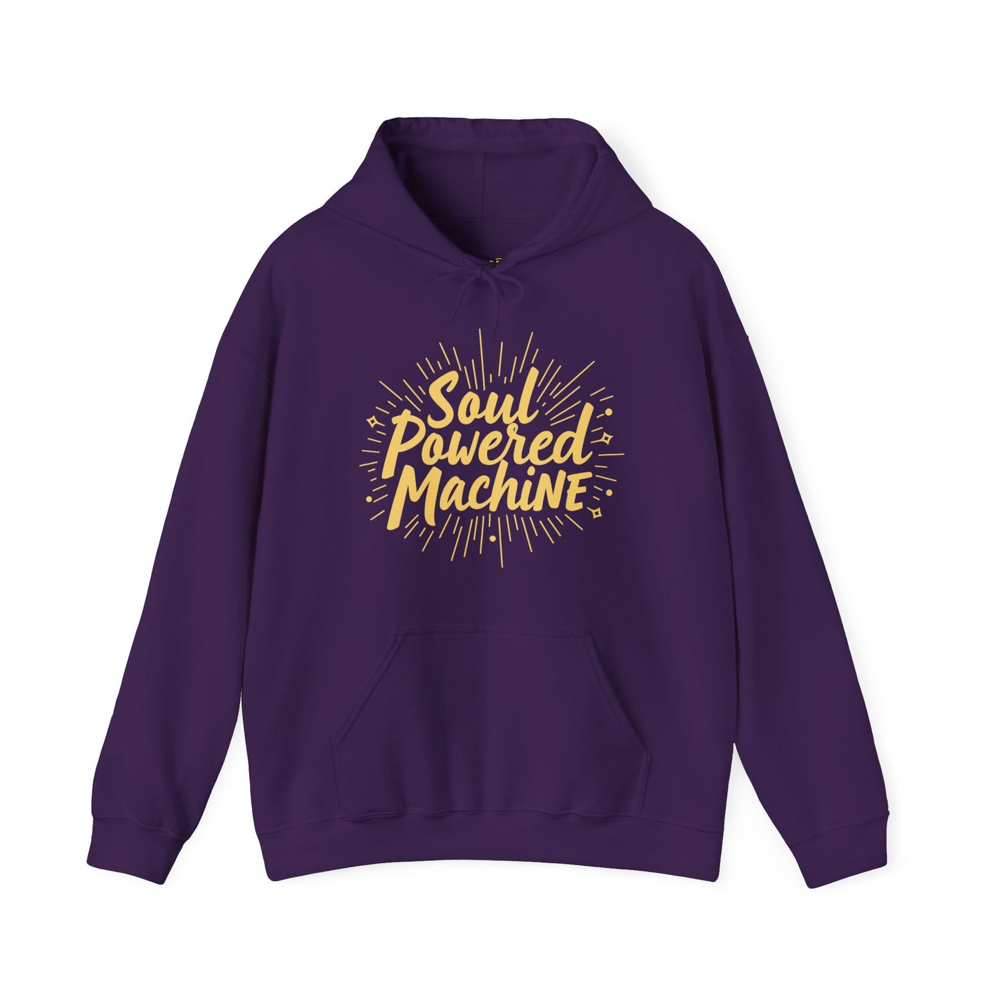 ⚡SOUL POWERED MACHINE Hoodie — Spirit in Motion, Power in Presence🔥💪