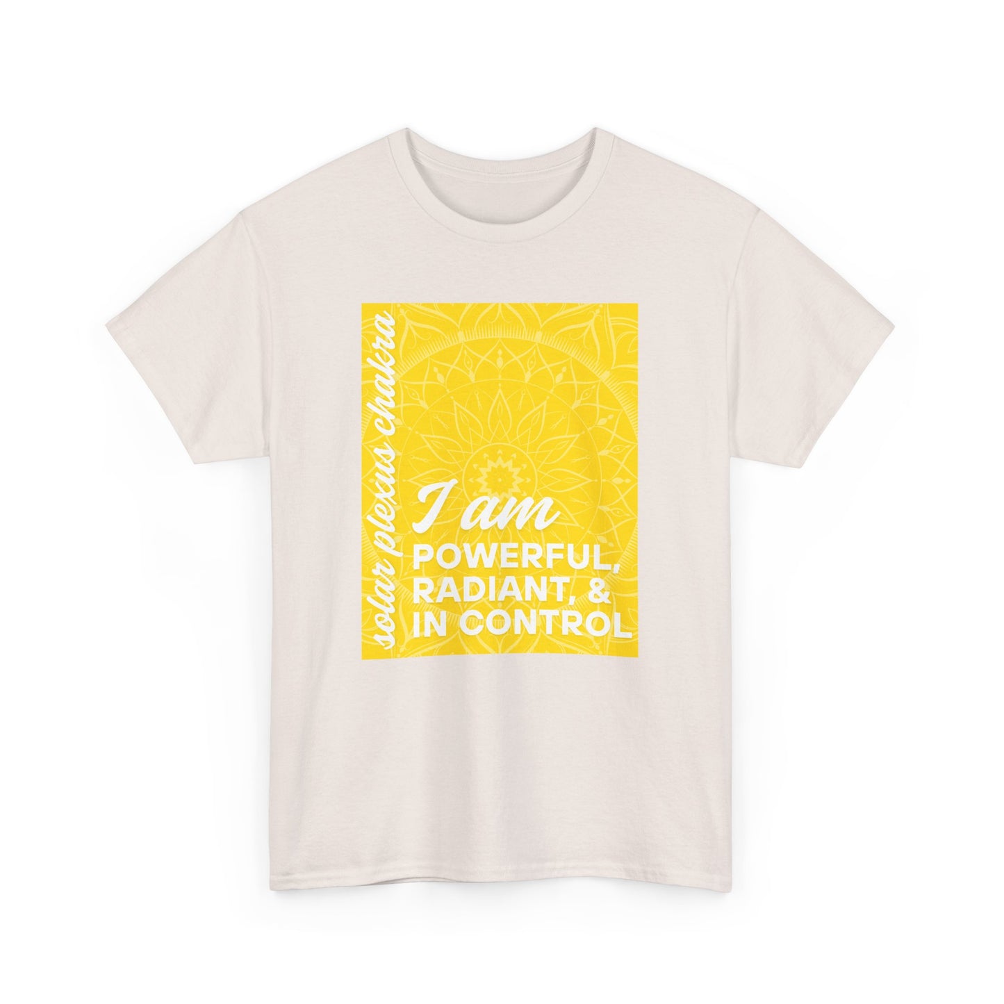 ☀️Radiant Power Heavy Cotton Tee - Own Your Inner Fire