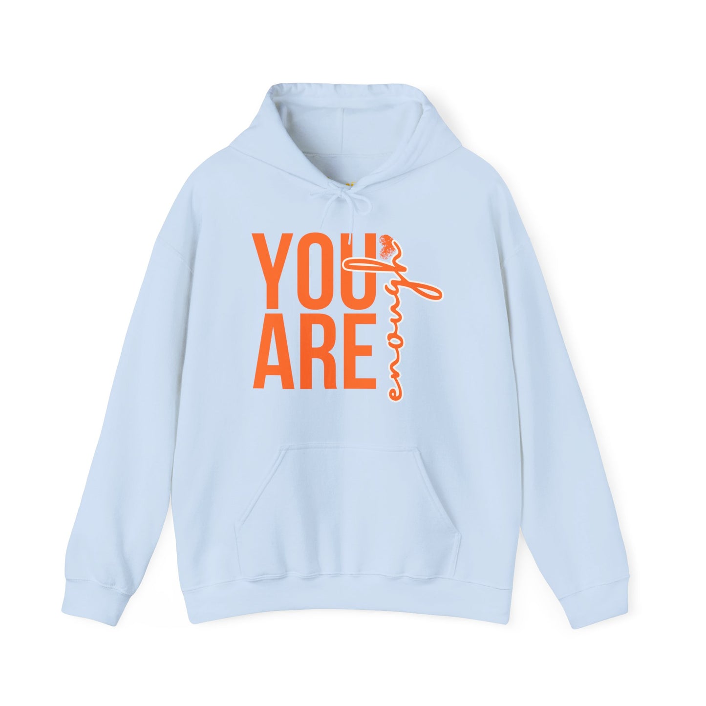 🌸You Are Enough Hoodie – A Soulful Reminder of Worthiness & Inner Light✨