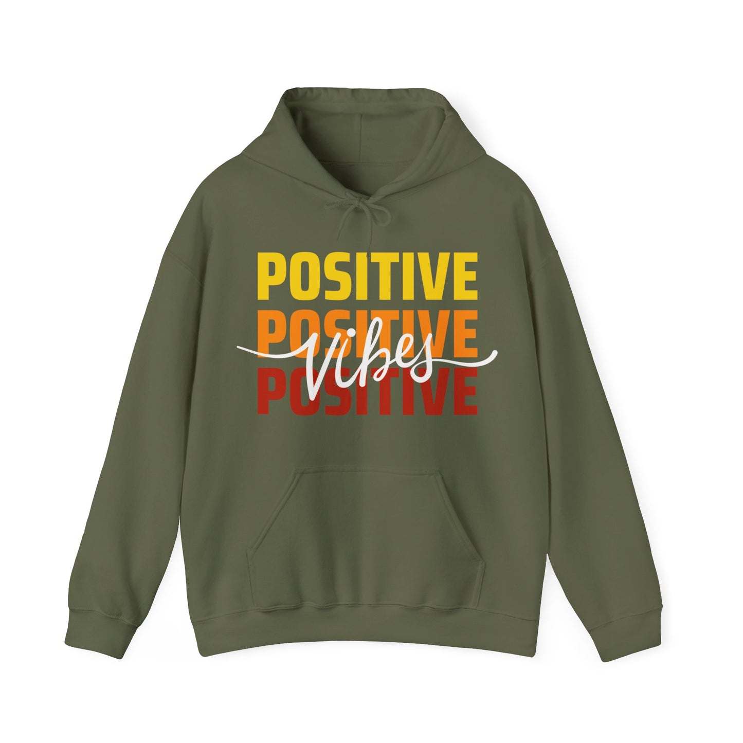 ✨ Positive Vibes - Powerful Motto Hooded Sweatshirt