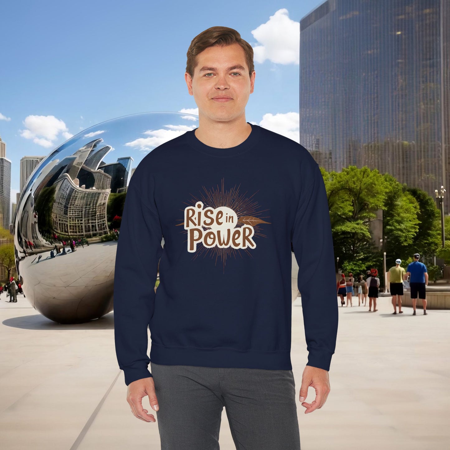 🔥 RISE IN POWER — Menaste Crewneck Sweatshirt