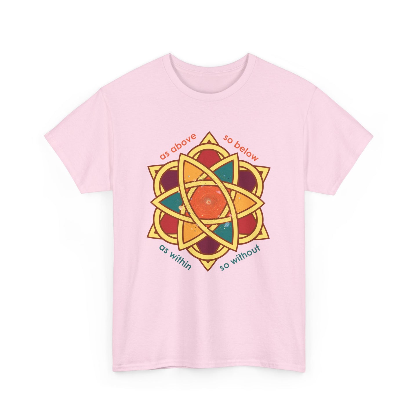 As Within, So Without – Sri Yantra Heavy Cotton Tee