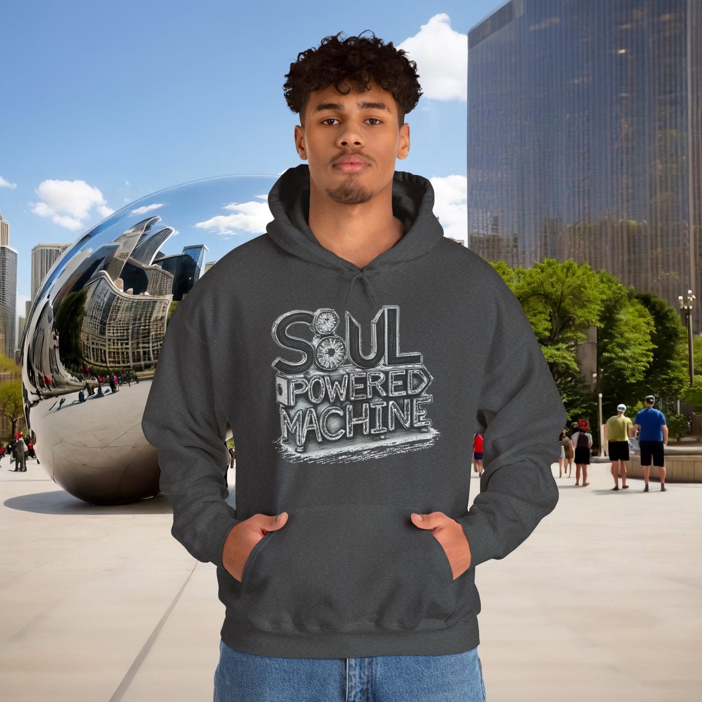 ⚙️ Menaste “Soul Powered Machine” Hoodie